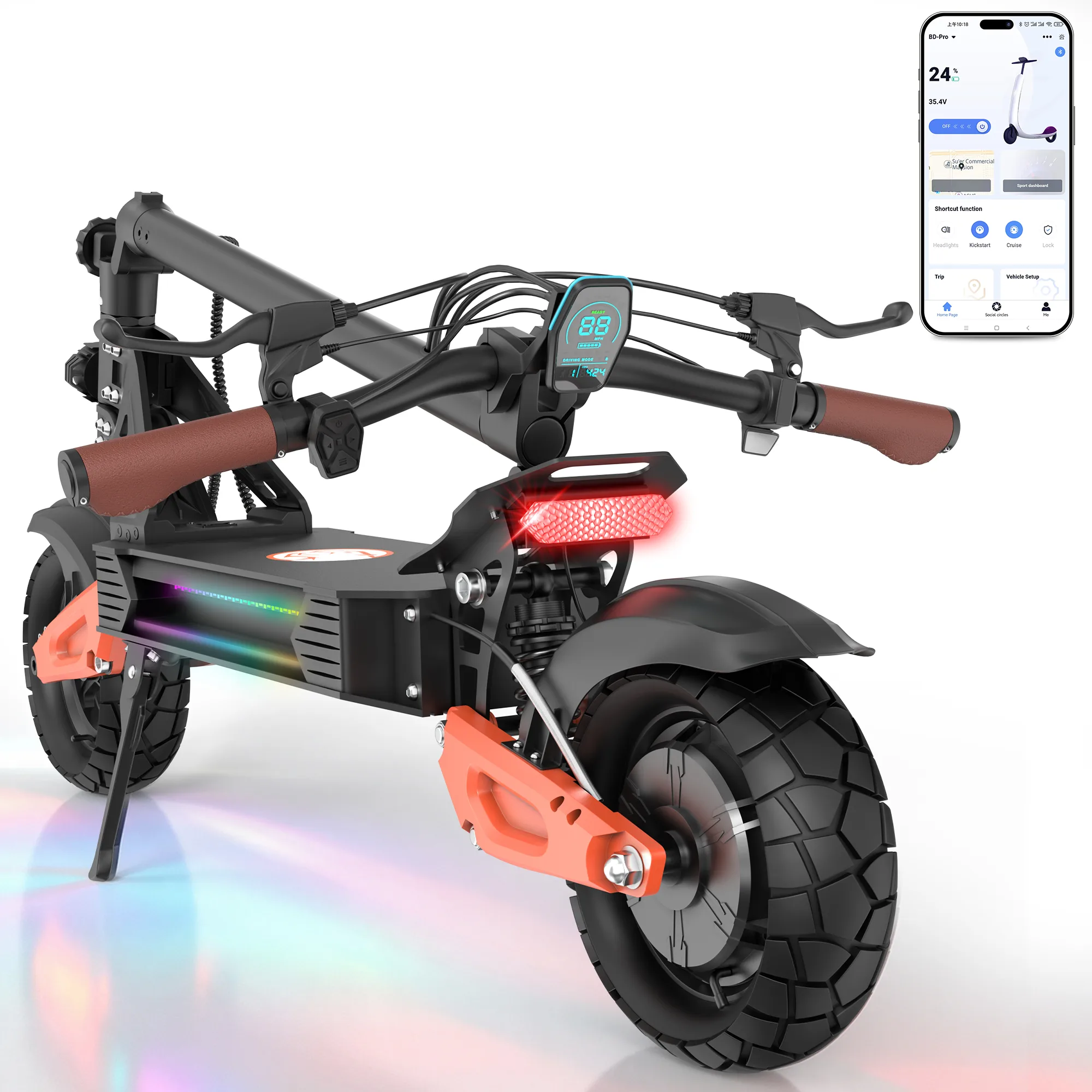 H67 Off-Road Electric Scooter