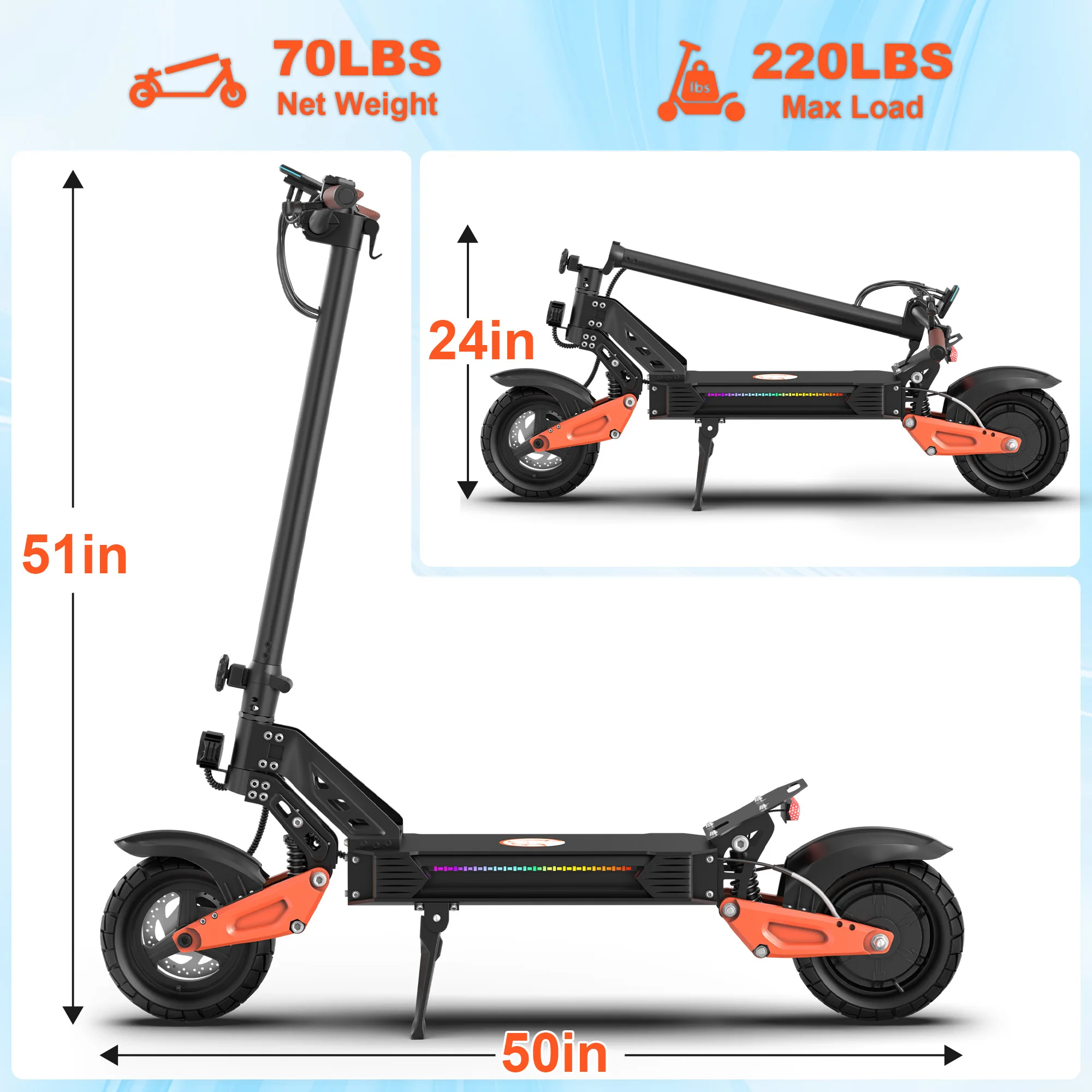 H67 Off-Road Electric Scooter