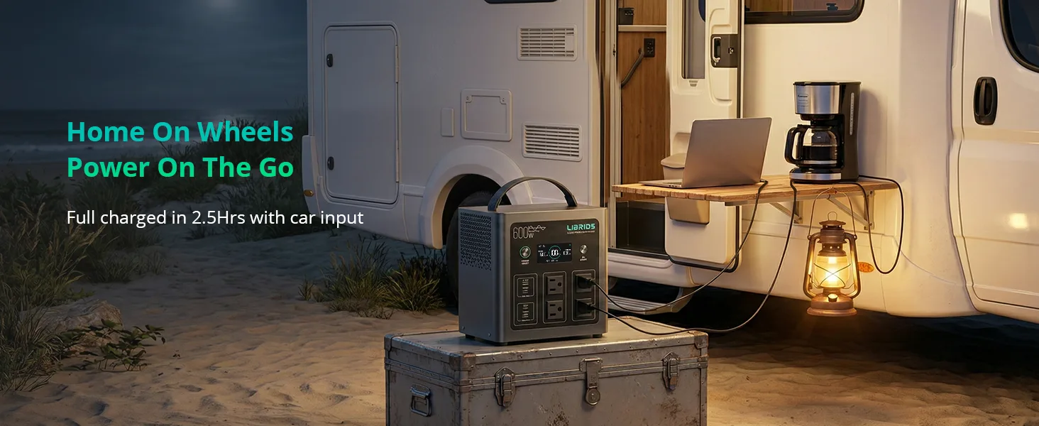 C600 Portable Power Station