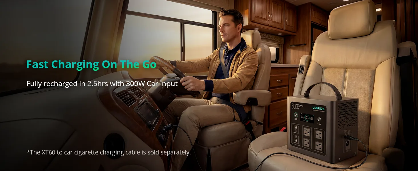 C600 Portable Power Station