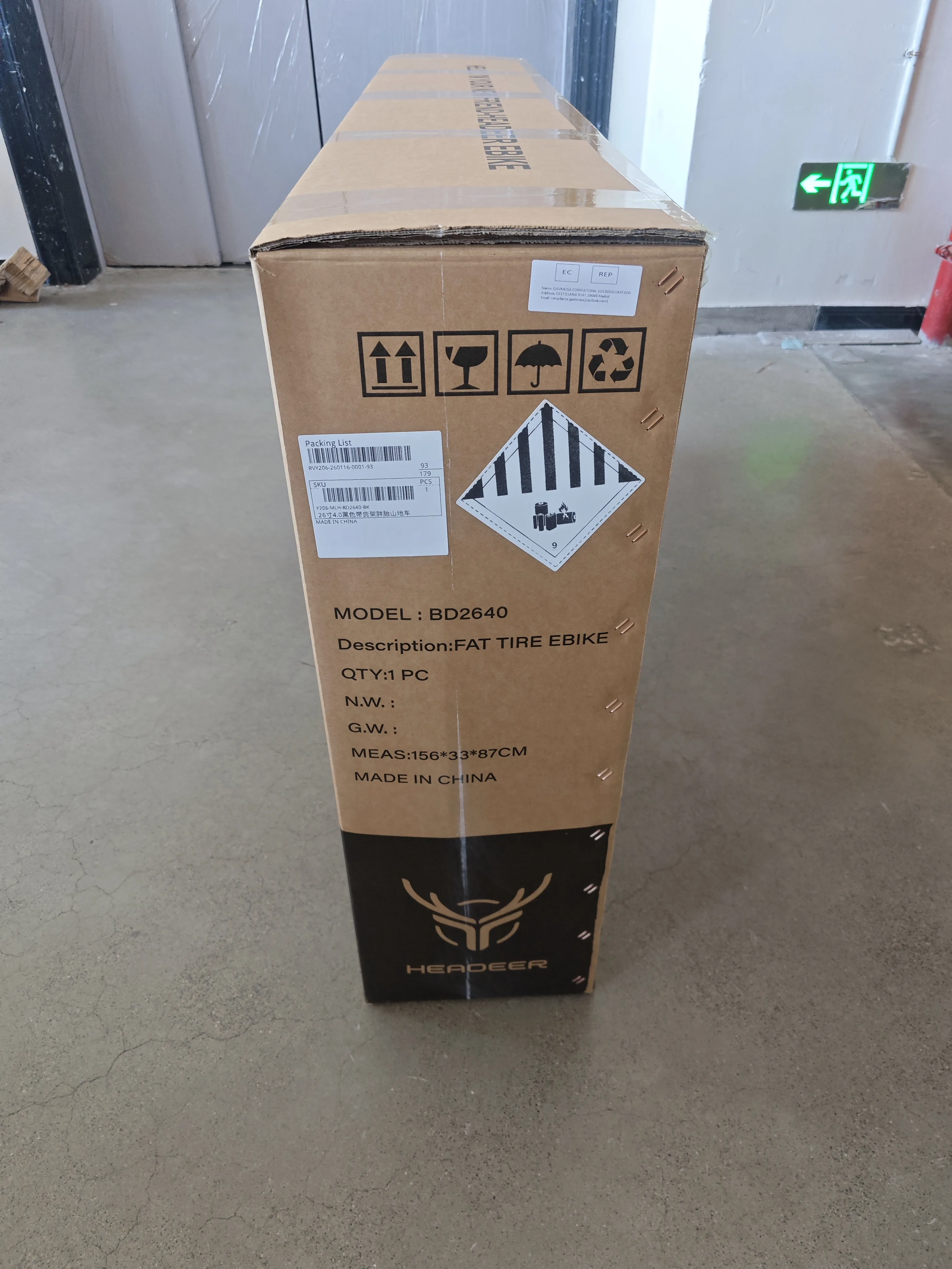 BD2640 Fat-Tire Electric Bike