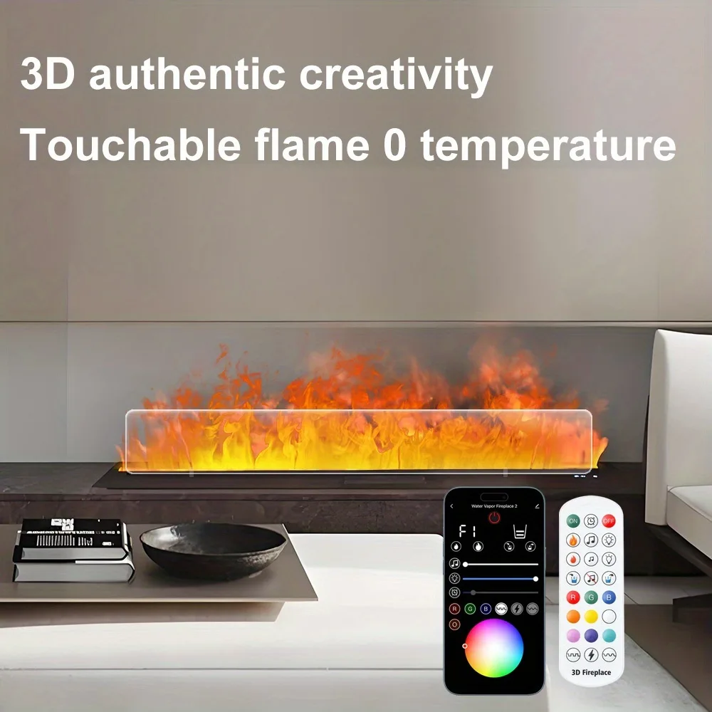 Water Vapor Fireplace Series detail