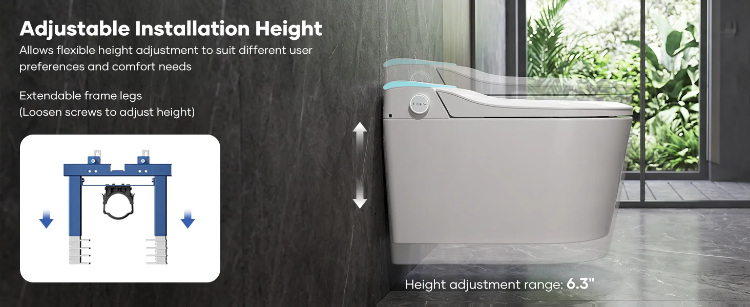 Smart toilet product detail