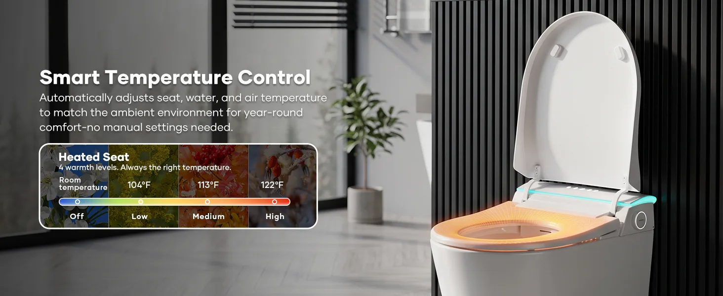 Smart toilet product detail