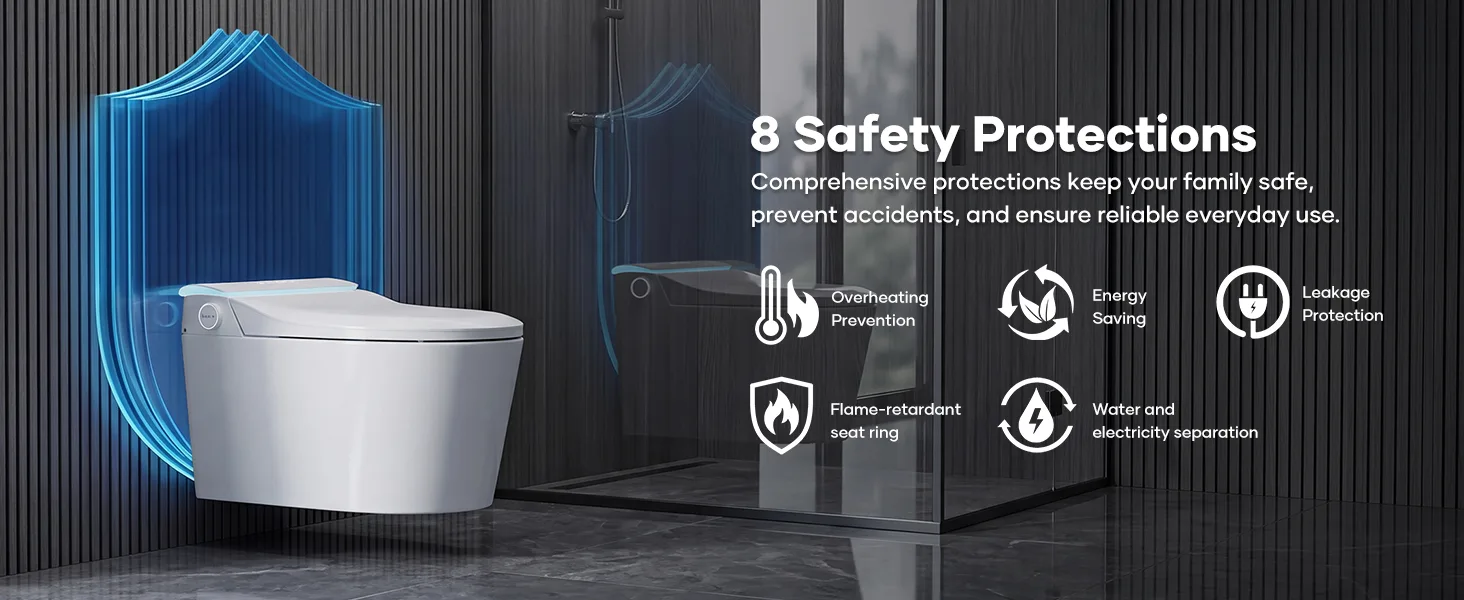 Smart toilet product detail