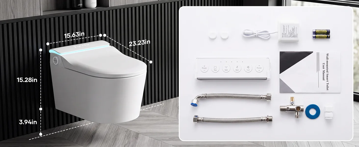 Smart toilet product detail