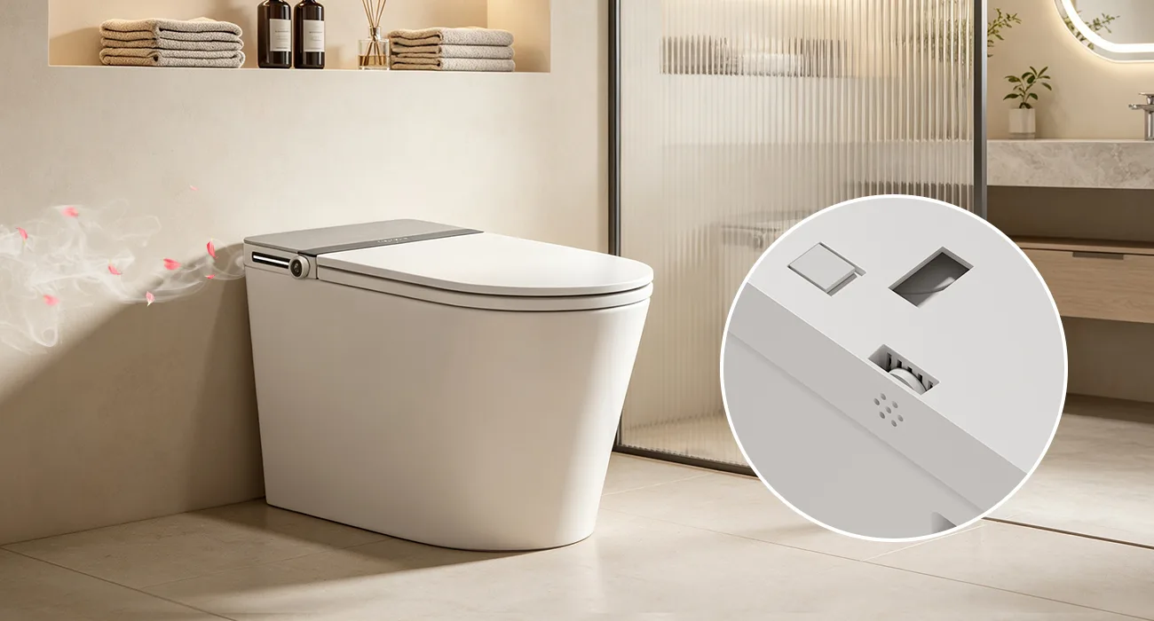 Smart toilet product detail