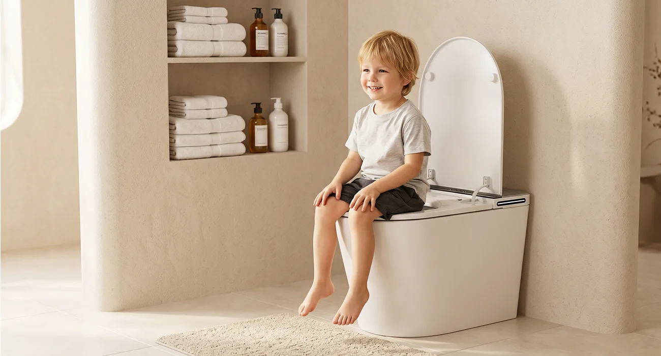Smart toilet product detail