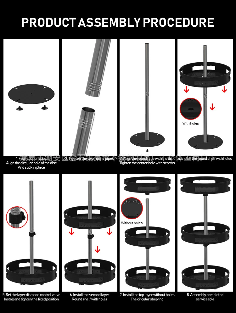 Countertop Spice Storage Rack product detail