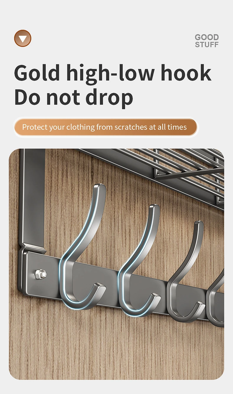 Over-The-Door Multi-Tier Organizer Rack product detail