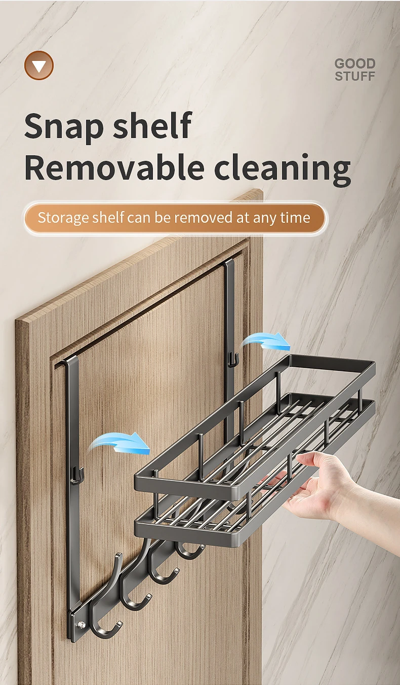 Over-The-Door Multi-Tier Organizer Rack product detail