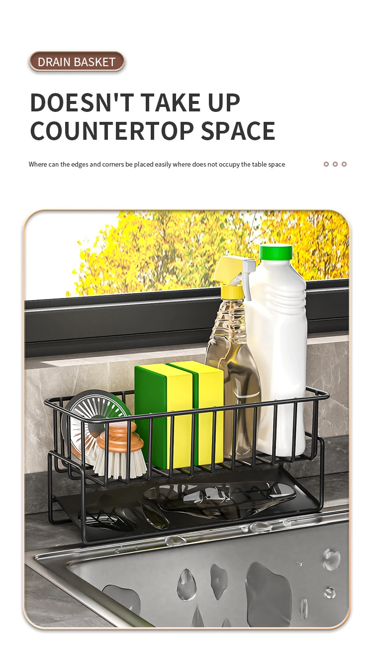 Sink Sponge & Cleaning Brush Holder product detail
