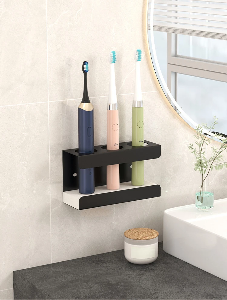 Wall-Mounted Toothbrush & Toothpaste Organizer product detail