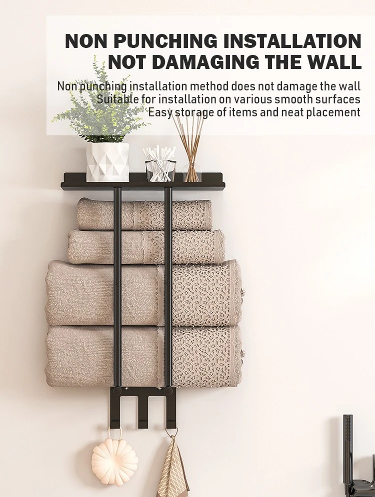 Multi-Layer Folding Towel Bar Rack product detail