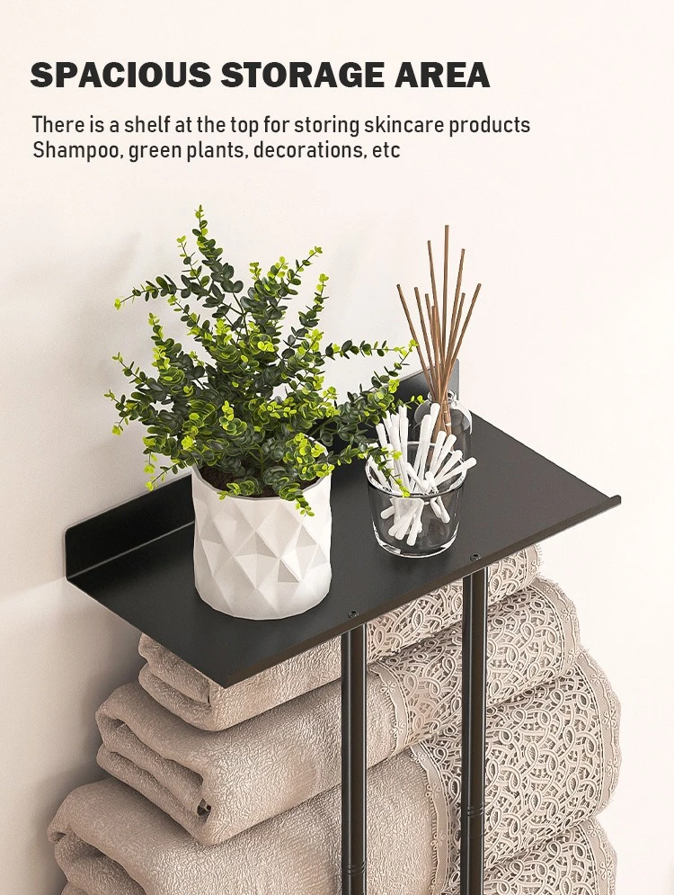 Multi-Layer Folding Towel Bar Rack product detail