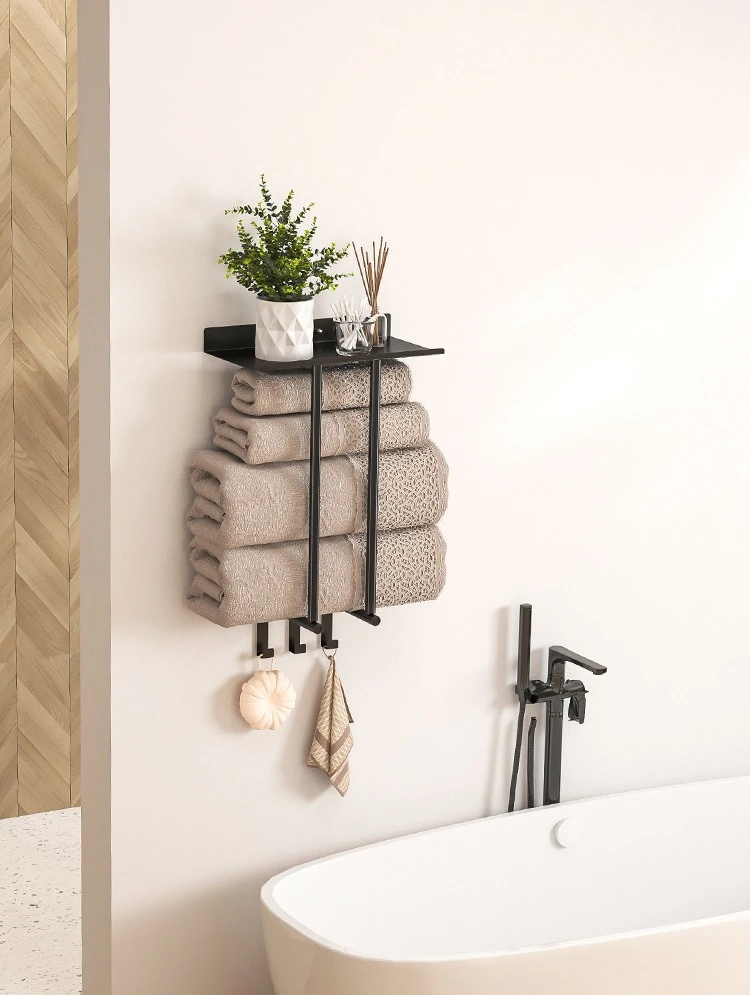 Multi-Layer Folding Towel Bar Rack product detail