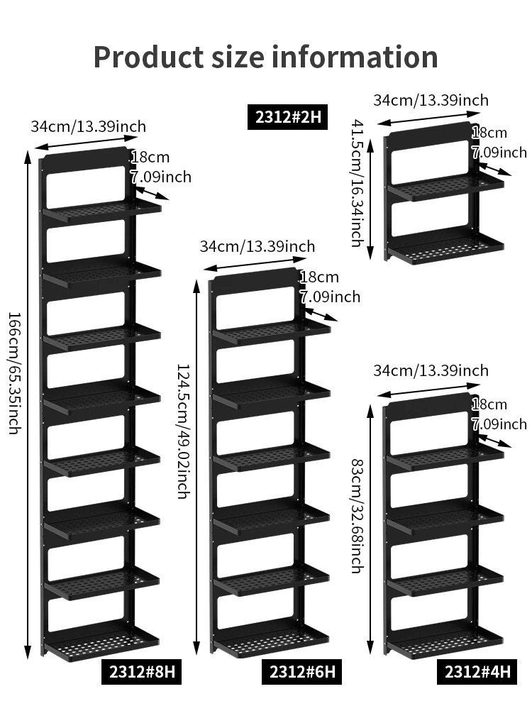 Foldable Multi-Tier Storage Shelf product detail