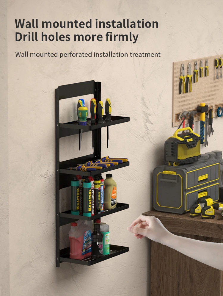 Foldable Multi-Tier Storage Shelf product detail