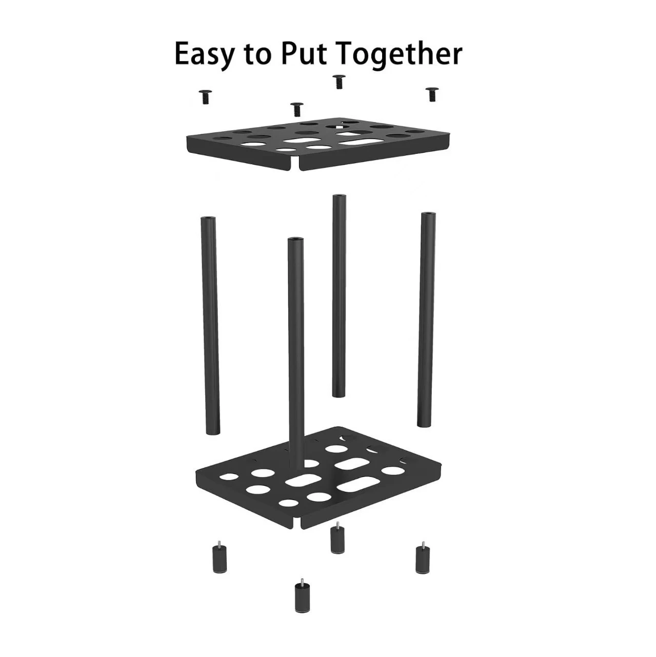 Floor-Standing Garden Tool Organizer Rack product detail