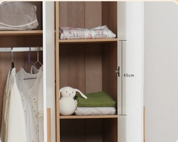 Modular Wardrobe A1002 + Top Cabinet A1000 Combo product detail