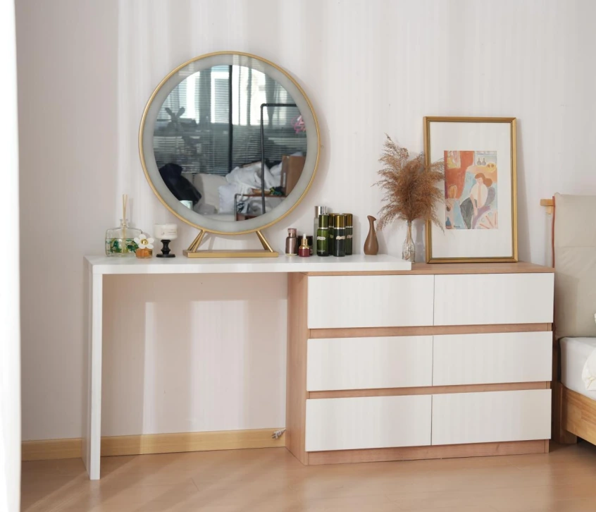 Modern Vanity Dressing Table with Mirror B2000 product detail
