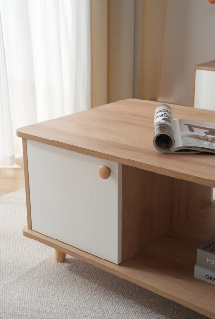 Nordic Round Wooden Coffee Table G7000 product detail