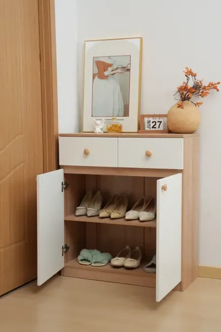 Modern Multi-Tier Entryway Shoe Storage Cabinet J8000 product detail
