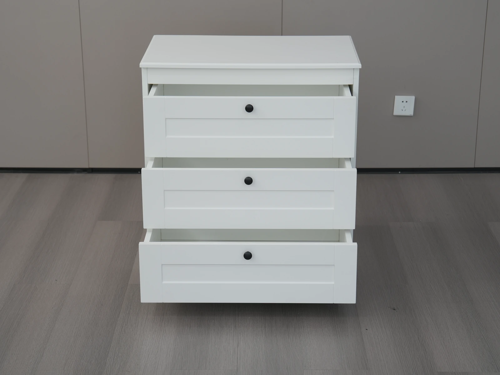 Minimalist Three Drawer Bedside Dresser E5006 product detail