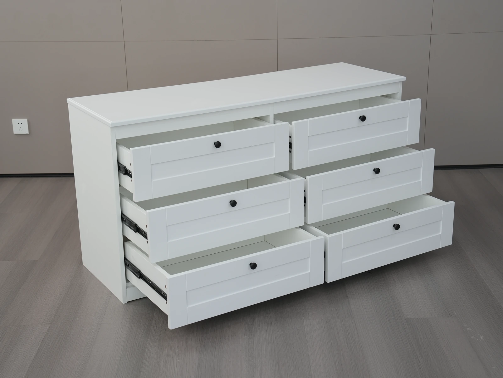 Modern Six Drawer Chest Dresser E5002 product detail
