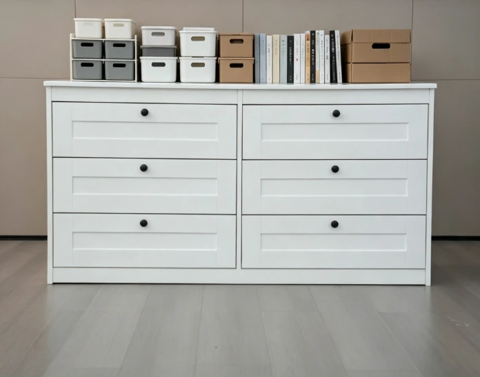 Modern Six Drawer Chest Dresser E5002 product detail