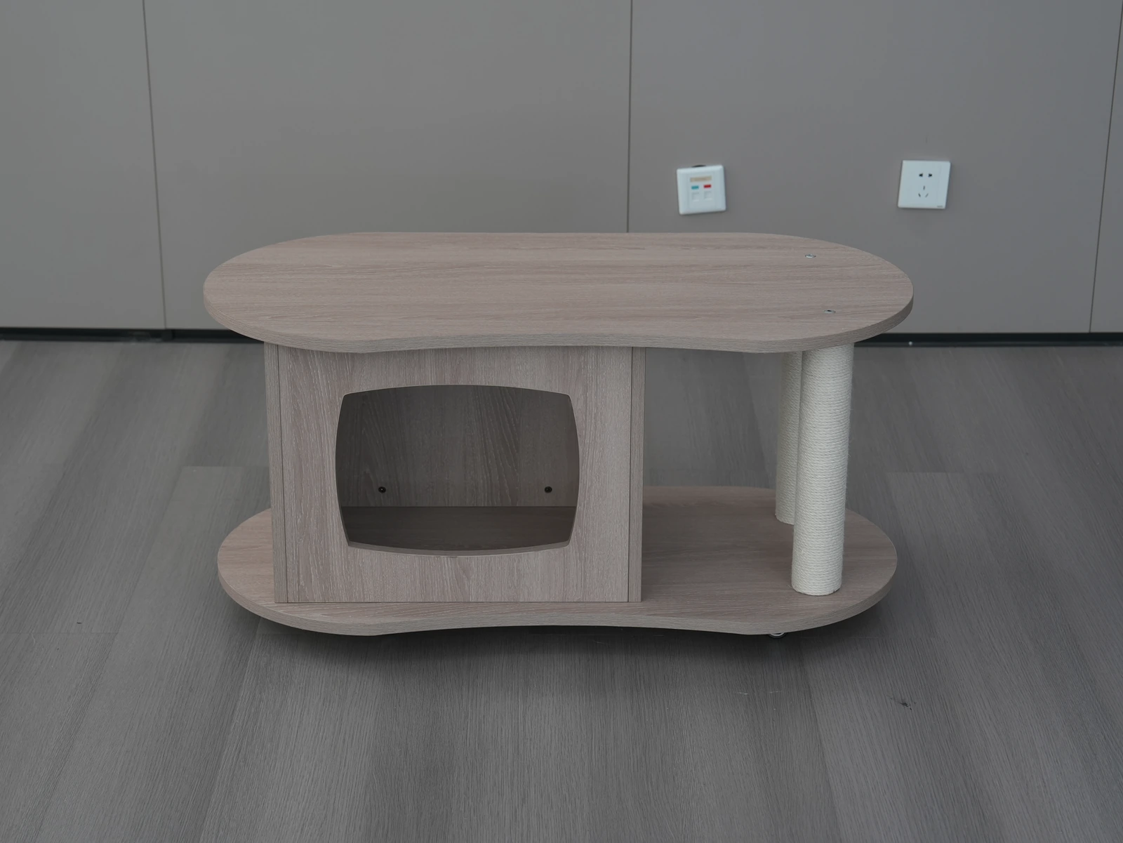 Modern Wooden Pet House & Storage Cabinet Z002 product detail