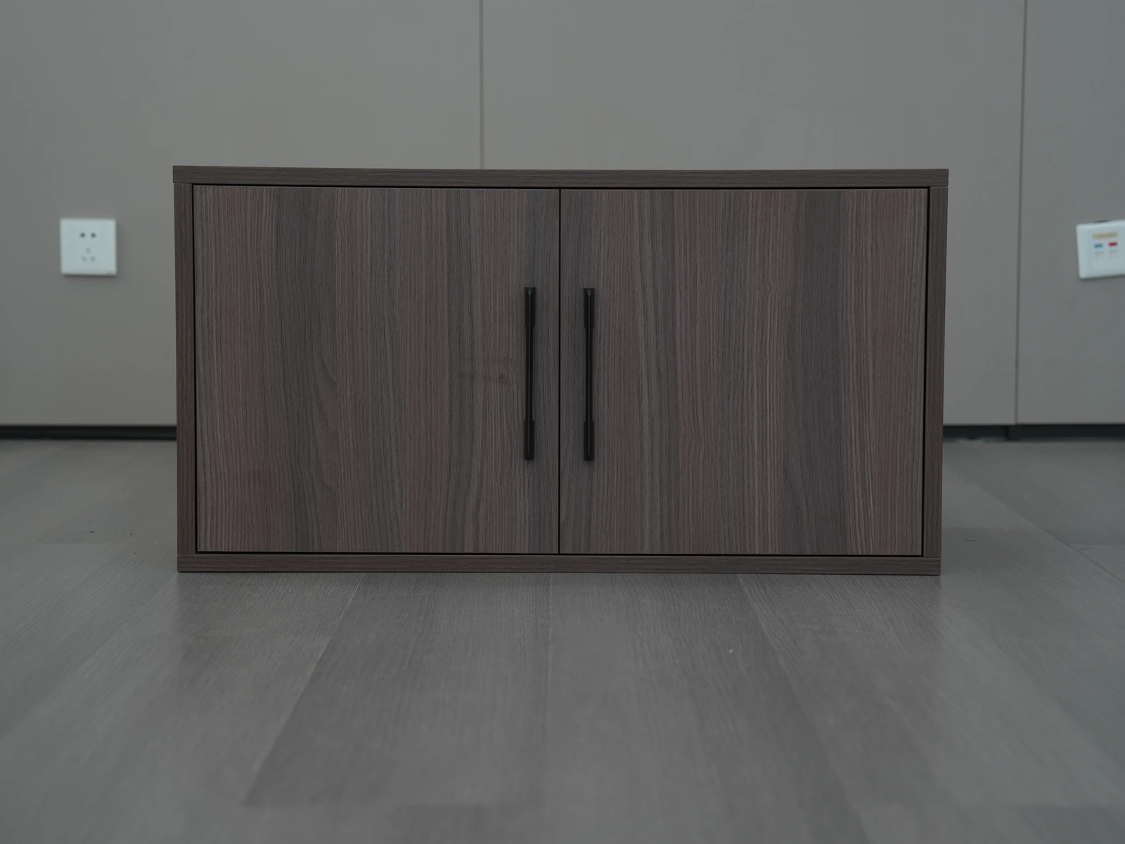Dark Walnut Modern Double Door TV Stand F6002 product detail