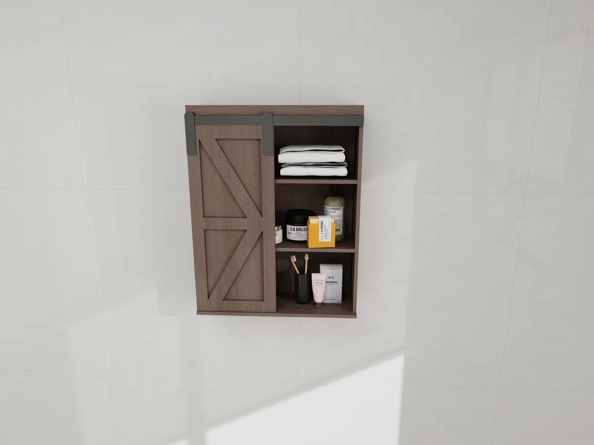 Wall-Mounted Modern Bathroom Vanity Cabinet H1001 product detail