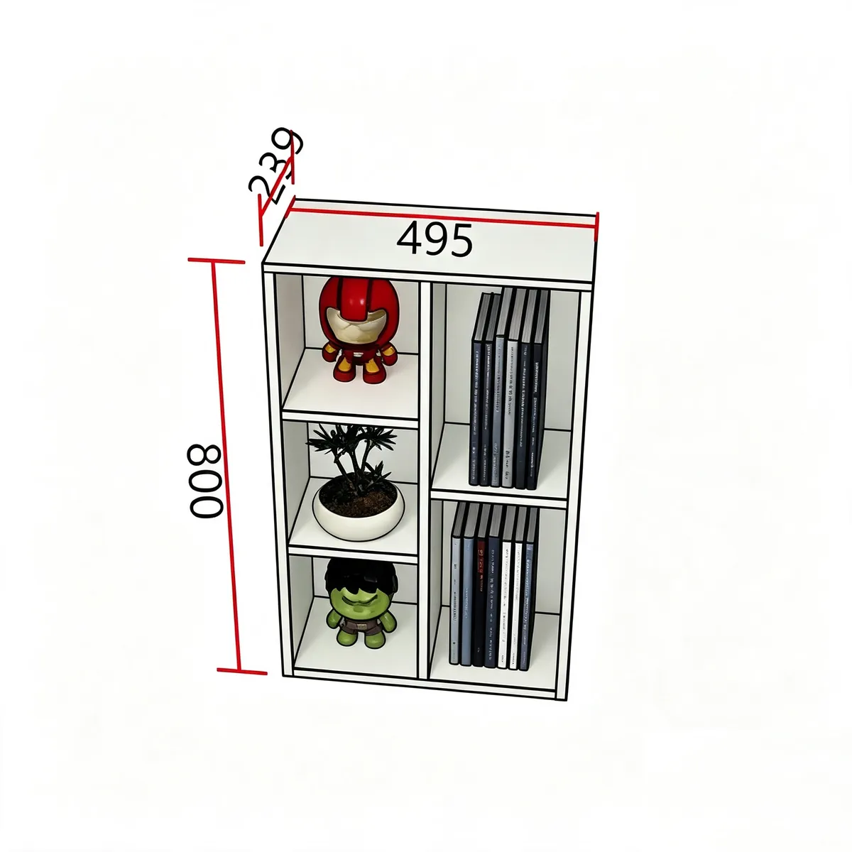 Nordic Wooden Bedroom Storage Wardrobe Cabinet H2001 product detail